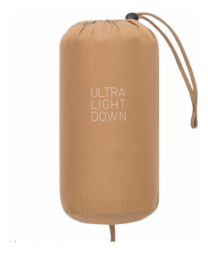 Campera Uniqlo Ultra Light Down Jacket Mujer Beige Original