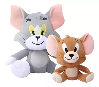 Boneco Pelucia Tom E Jerry Kit 02 Gato Rato Desenho Animado