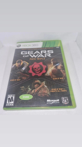 Xbox 360 Gears Of Wars Triple Pack 