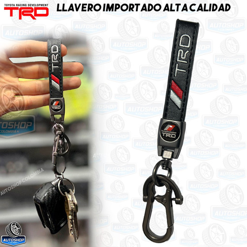 Llavero De Lujo Toyota Trd Importado Llave Prado Fortuner