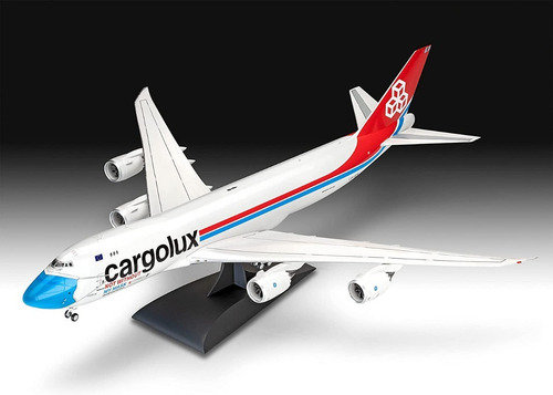 Imagen 2 de 5 de Boeing 747-8f Cargolux- Escala 1:144 Revell 03836