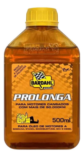 Aditivo Para Motor Cansado Bardahl Prolonga 500ml 4 Uni Kit