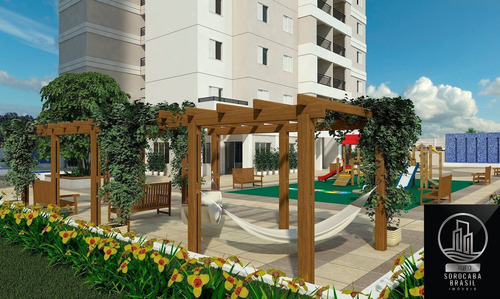 Oportunidade Apartamento Com 3 Dormitórios À Venda, 95 M² Por R$ 465.500 - Condominio Residencial Montpellier - Sorocaba/sp, Valor Promocional. - Ap00205 - 67650711