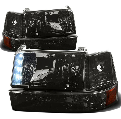 Par Faros Delanteros Ford F150 F250 1992 1993 1994 1995 1996