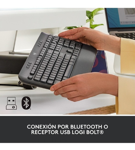Imagen 4 de 7 de Teclado Wireless Logitech Signature K650 Español Grafito
