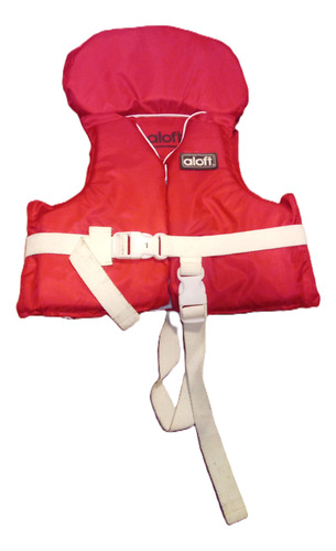 Chaleco Salvavidas Deportivo P/niño De2da T1(25kg) T2(30kg) Rojo 2