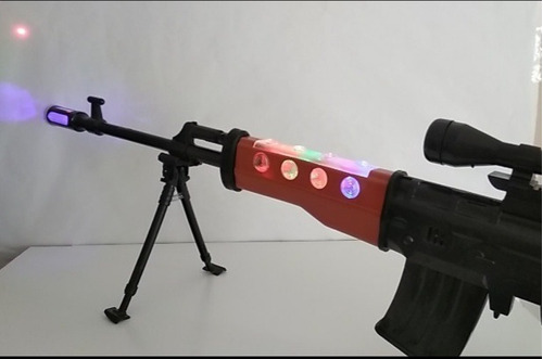 Rifle Sniper Láser Sonido 