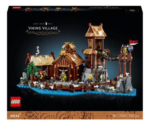 Lego Ideas Poblado Vikingo 21343 - 2103 Pz