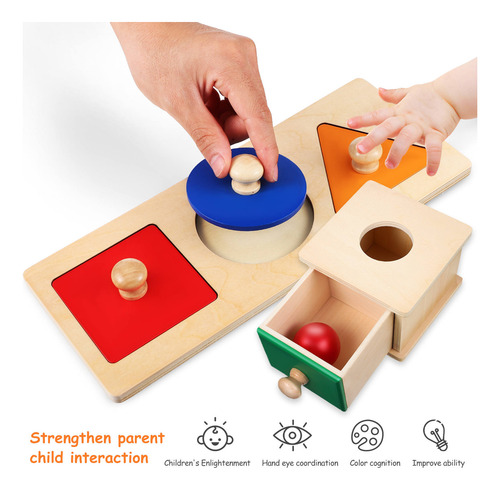 Material Didáctico Montessori De Madera