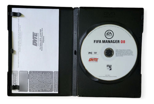 Videojuego Pc Fifa Manager 08 Original Fisico Futbol Deporte (Usado)