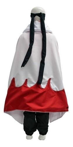 Imagem 2 de 6 de Fantasia Naruto Hokage Capa Cosplay Infantil