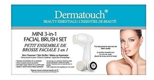 Set De Cepillos Faciales Dermatouch Mni 3 En 1