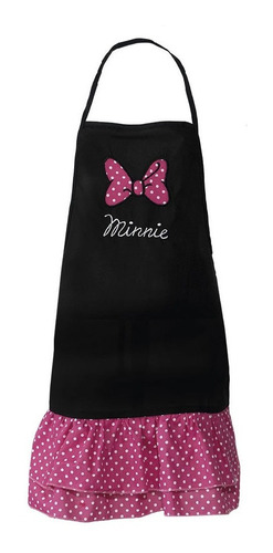 Mandil Cocina Minnie Mouse Unitalla Cintura Ajustable Tesso