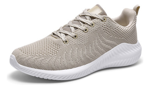 Tenis Blancos Súper Ligero Transpirable Moda Casual Running