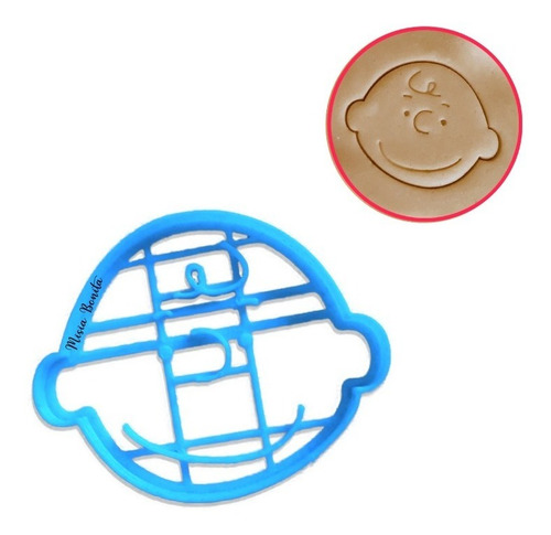 Snoopy X3 Cortante Molde Galleta Masa Charly Brown Woodstock