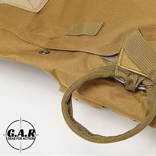 Mochila Costas Reforçada Multiuso Militar Viagem Cor Marrom Desenho Do Tecido Liso