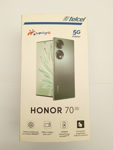 Honor 70 5g 128 Gb 8 Gb Ram Verde (Usado)