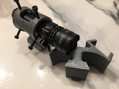 Imagen 2 de 4 de Accesorios Base + Portalaser Telescopio Sky Watcher Imp 3d