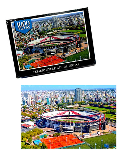 Rompecabezas 1000 Pzas Puzzle River Plate Estadio Monumental