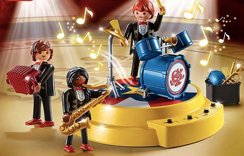 Playmobil Banda De Músicos Del Circo