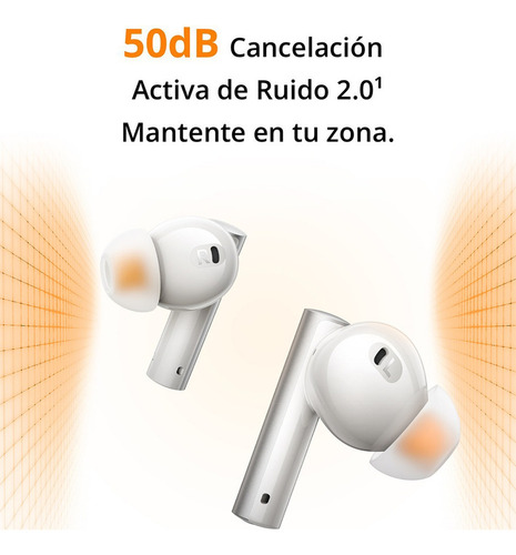 A Realme Air 6 Hi-res Lhdc 5.0 Reducción Activa De Ruido