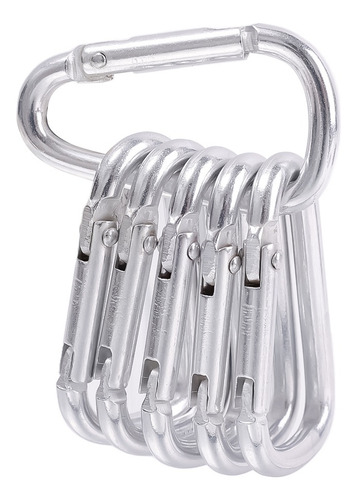 Ganchos Turísticos De Aleación De Aluminio Con Clip De Mosqu