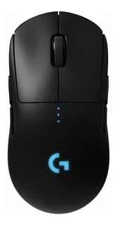 Mouse gamer inalámbrico recargable Logitech Pro Series Pro Wireless black
