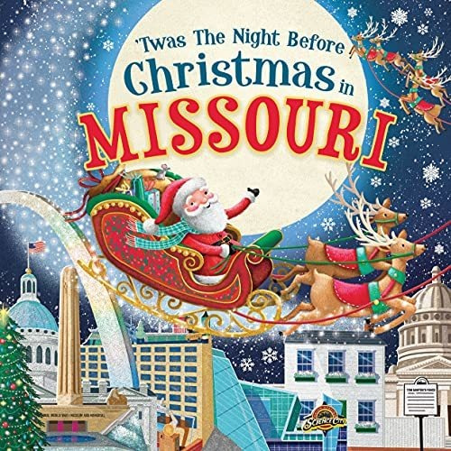 Book : Twas The Night Before Christmas In Missouri - Parry,