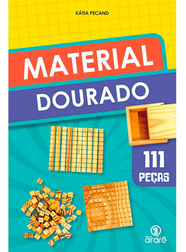 Livro Com Peças - Material Dourado - Ciranda Cultural