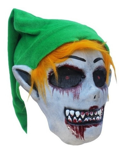 Máscara Crepypasta Ben Drowned 26751 Color Verde Creepypastas