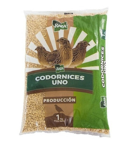 Alimento Para Codorniz 1kg