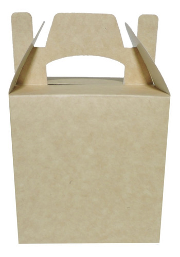 Imagen 4 de 5 de Cajita Feliz Cfz1 X 10u Packaging Blanco Madera