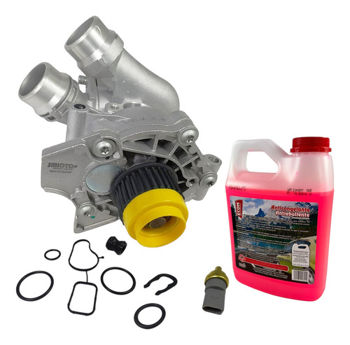 Bomba Agua Alumini Bulbo Cople Seat León 2.0l 2008-2017 Tsi