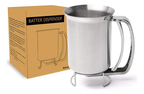 Dispensador Profesional De Masa Para Tortitas De Acero In...