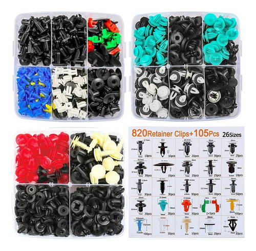 A Kit De Grapas Automotrices De 925 Piezas