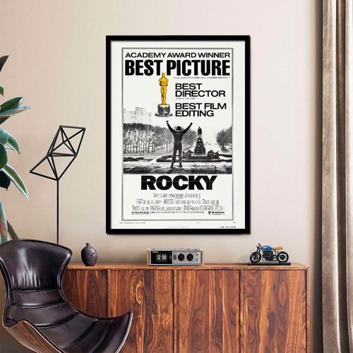 Cuadro Enmarcado Rocky Peliculas Posters Cine