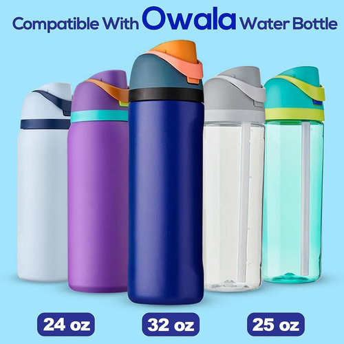 6 Popotes De Repuesto Para Botella De Agua Owala, 6 Popotes