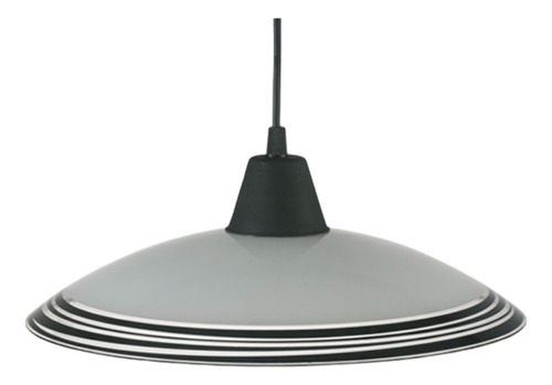 Lampara Colgante 1 Luz Paris , Ø30cm , Apto Led