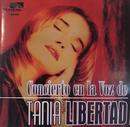 Cd Tania Libertad - Concierto En La Voz - Usado