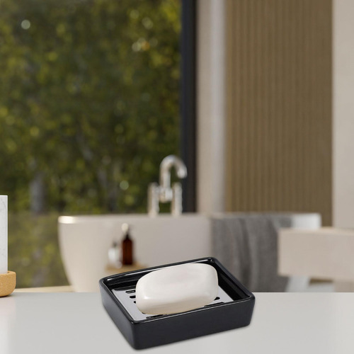 Jabonera De Baño Con Soporte Para Esponja De Baño,