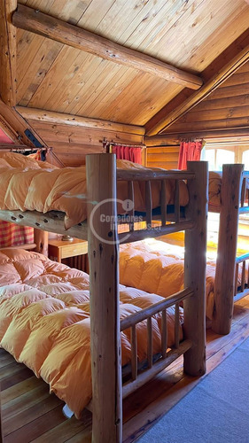 Espectacular Log House En Las Termas De Chillan.