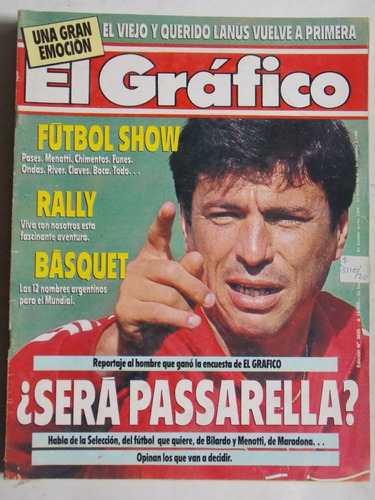 El Gráfico, N° 3695  Revista Fútbol Argentino, Cb