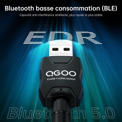 Adaptador Bluetooth Clase 1 De Largo Alcance, Adaptador Blue