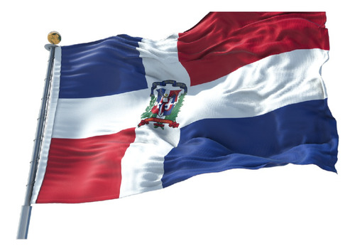 Bandera De República Dominicana De 1.40 De Largo X 90ancho