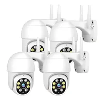 Comprar Camara Seguridad Exterior Wifi Camaras Vigilancia Ip 4 Unida