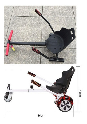 Imagen 1 de 1 de Silla Karting Para Patineta Electrica Hoverboard