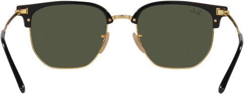 Gafas De Sol Unisex Ray-Ban New Clubmaster RB4416 Negro/dorado