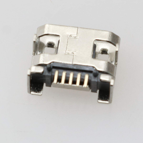 Pzrt 5pcs Micro Usb Tipo Hembra Conector Jack Puerto 5-pin
