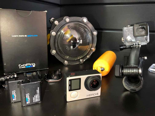 Câmera Esportiva Gopro Hero 4 Silver + Dome E Acessórios