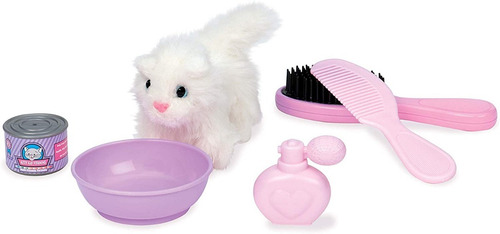 Mascota De Peluche Para Cuidar. Cat Grooming Kit. Battat